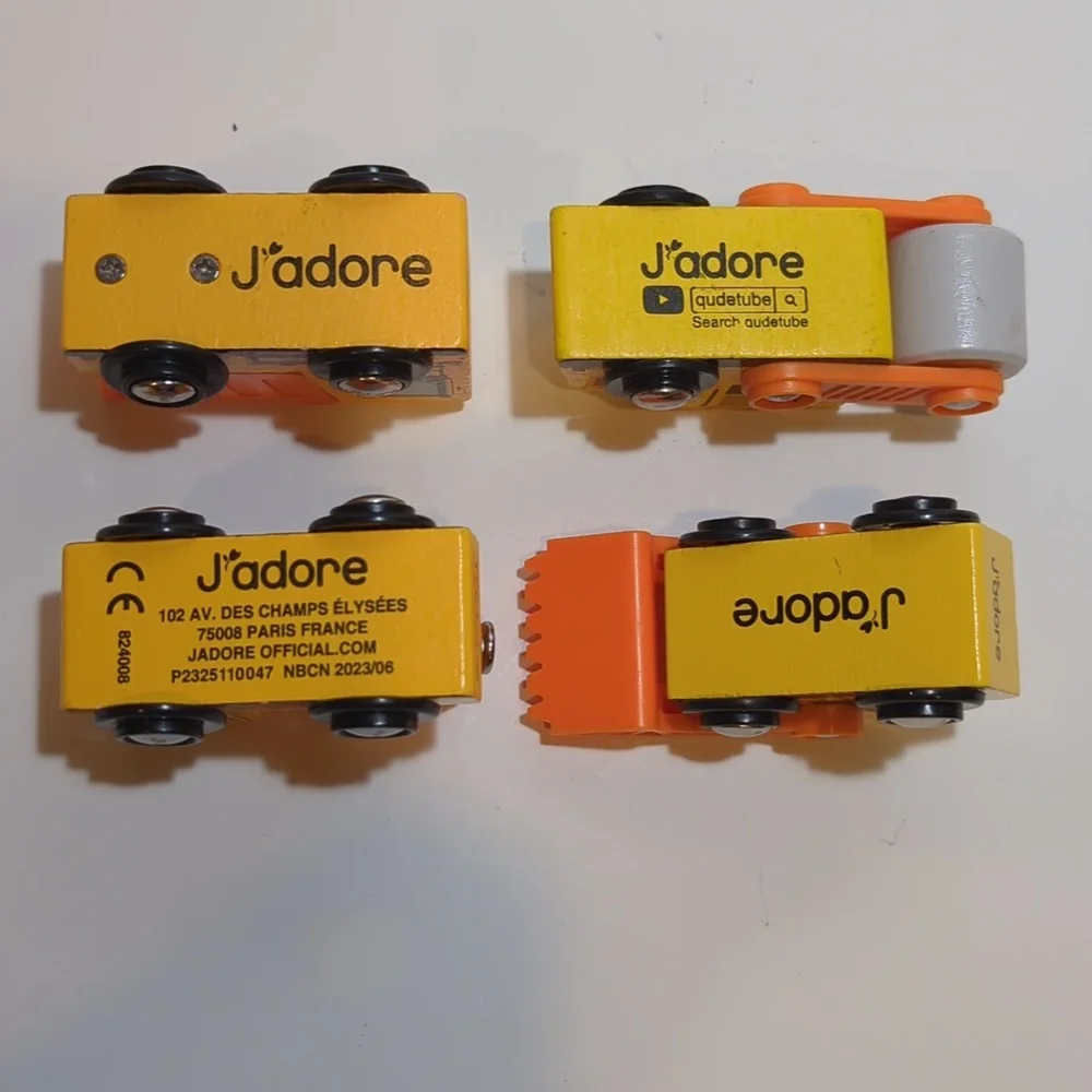 J'adore nature wood construction vehicles dump truck cement truck roller bucket